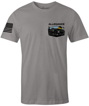 Baja Premium Graphic Tee - Natural - Front