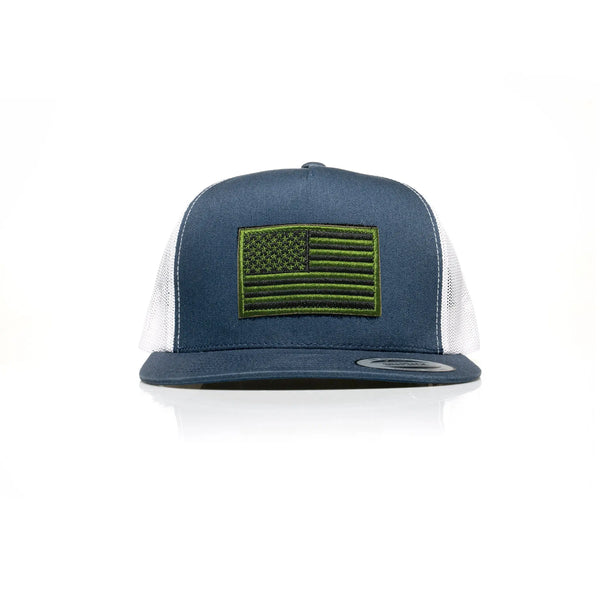 USA Green Flag Patch Trucker - Allegiance Clothing