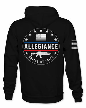 Combat Back Hit Hoodie ALLEGIANCE CLOTHING