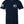 Front of Patriot Premium Tee in navy with small Patriot logo and sleeve flag detail