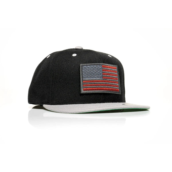 USA Flag Patch Snapback - Allegiance Clothing